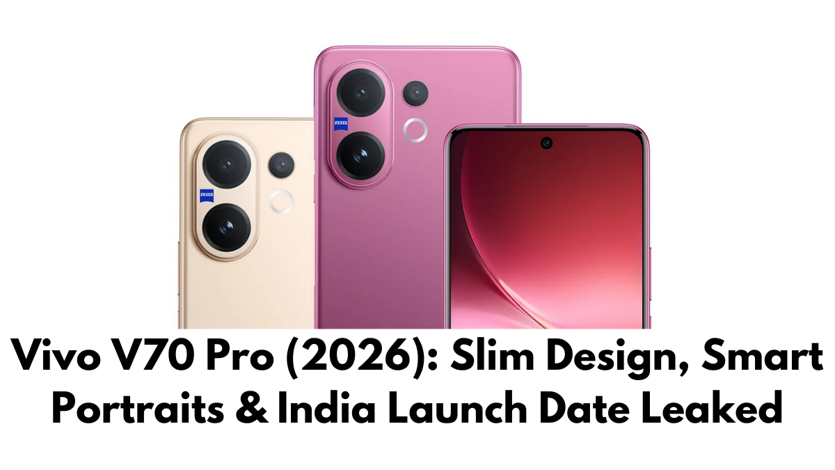 Vivo V70 Pro (2026): Slim Design, Smart Portraits & India Launch Date Leaked