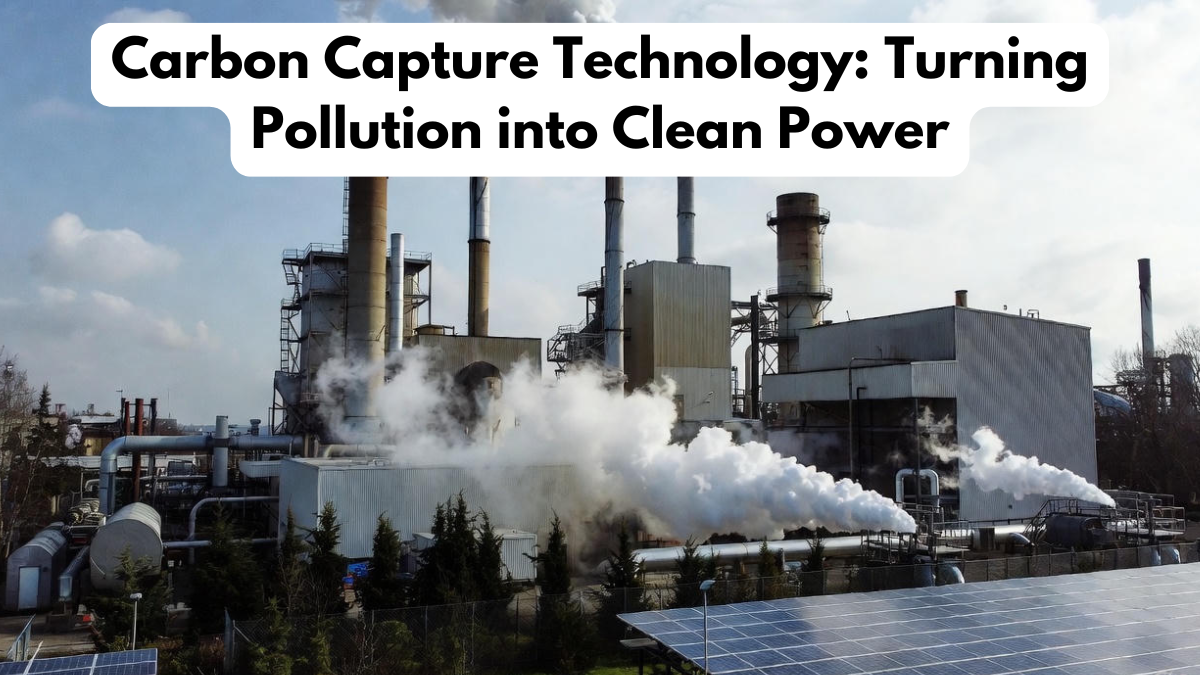 Carbon Capture Technology: Turning Pollution into Clean Power