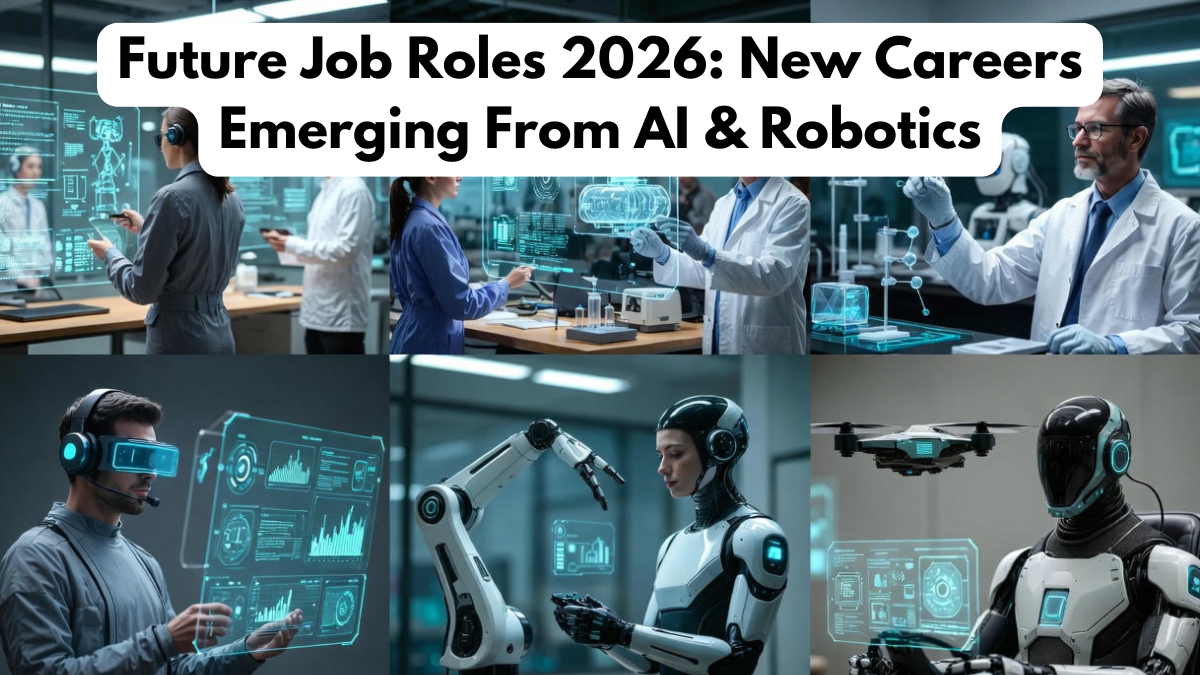 Future Job Roles 2026: New Careers Emerging From AI & Robotics