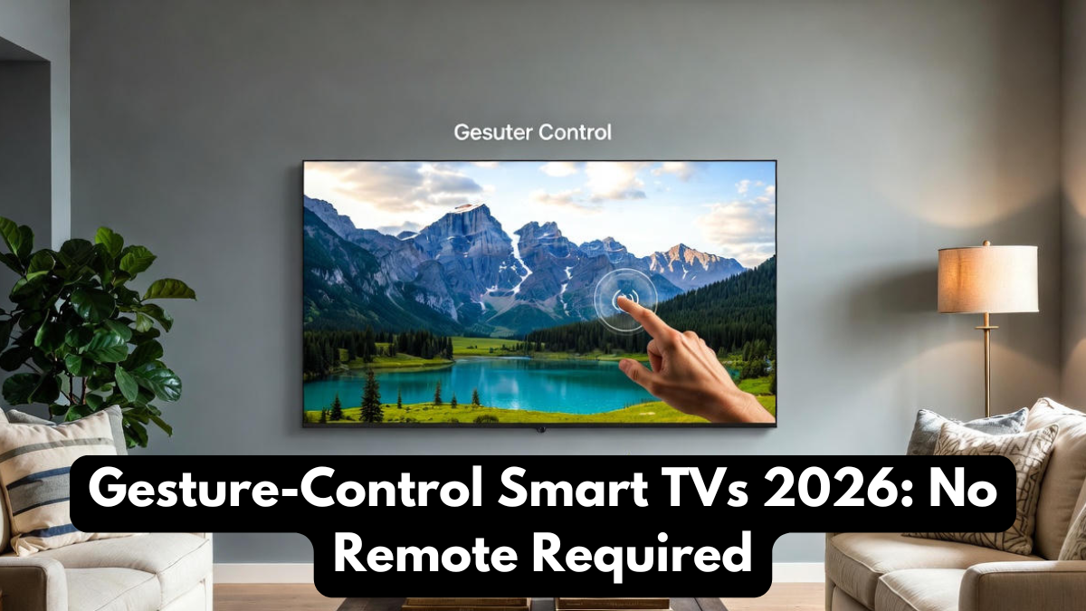 Gesture-Control Smart TVs 2026: No Remote Required