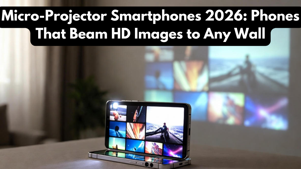 Micro-Projector Smartphones 2026: Phones That Beam HD Images to Any Wall