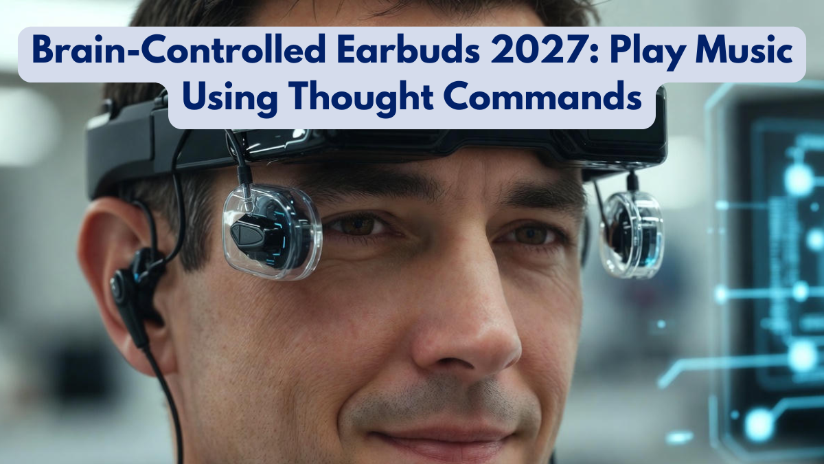 Brain-Controlled Earbuds 2027: Play Music Using Thought Commands
