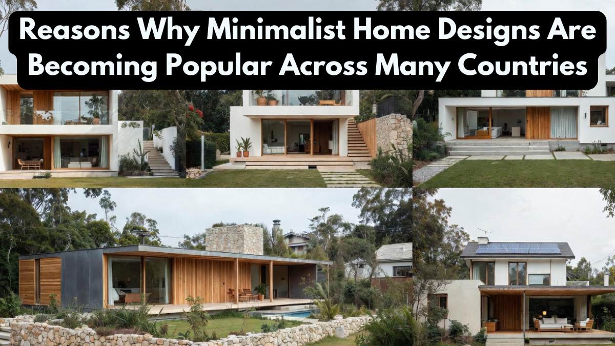 Reasons Why Minimalist Home Designs Are Becoming Popular Across Many Countries