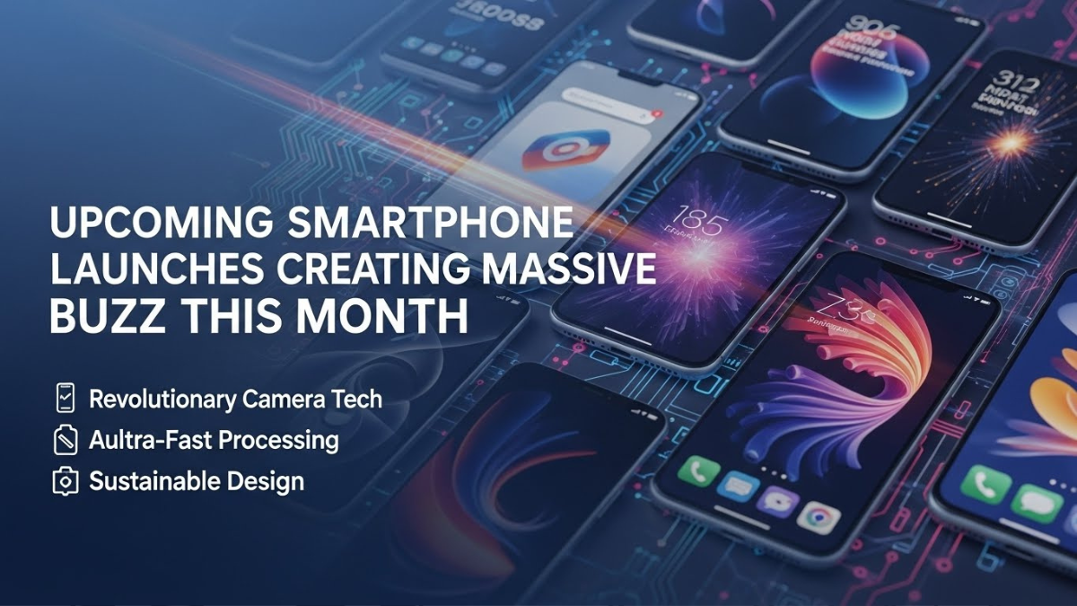 Upcoming Smartphone Launches Creating Massive Buzz This Month