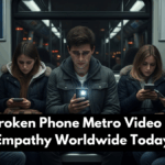 Viral Broken Phone Metro Video Sparks Empathy Worldwide Today