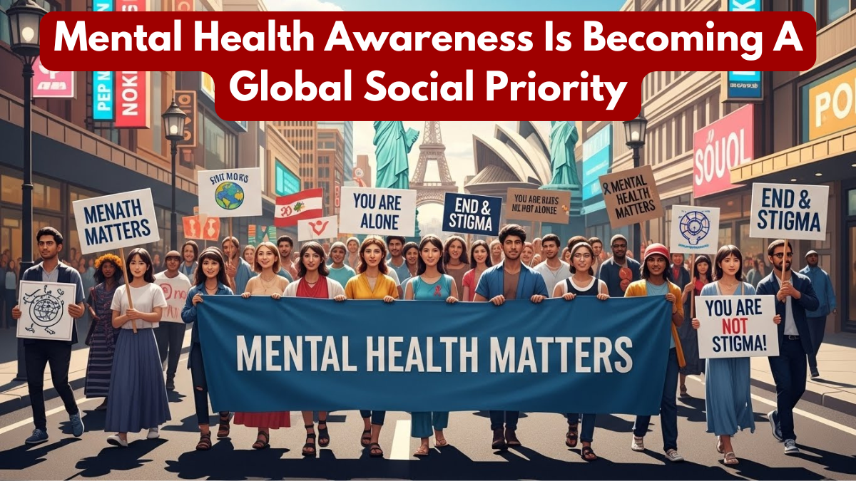 Mental Health Awareness Is Becoming A Global Social Priority