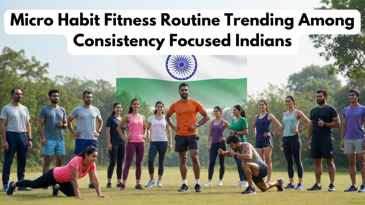 Micro Habit Fitness Routine Trending Among Consistency Focused Indians