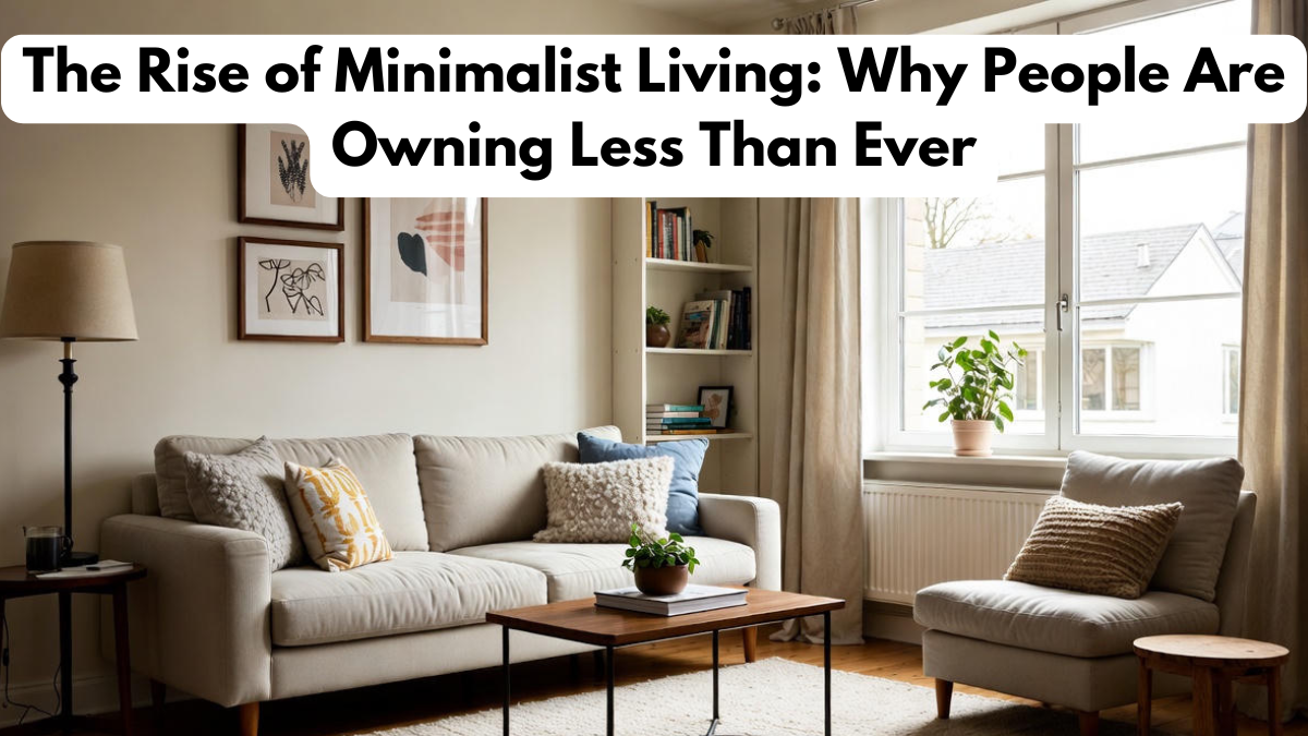 The Rise of Minimalist Living: Why People Are Owning Less Than Ever