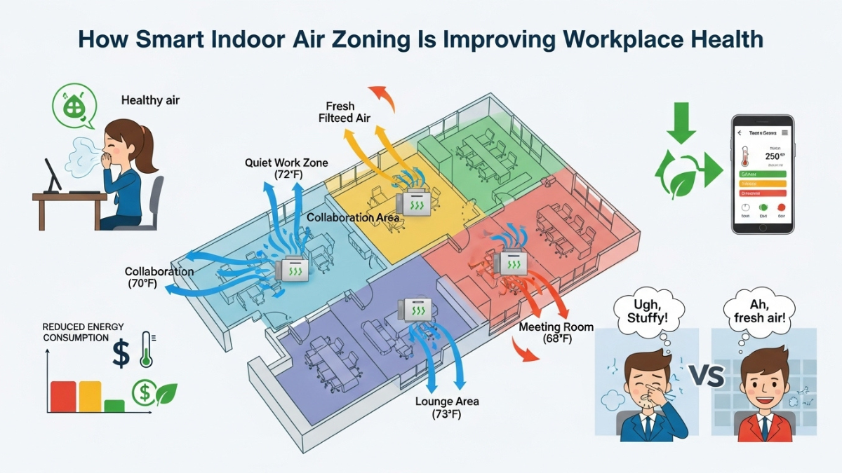 How Smart Indoor Air Zoning Is Improving Workplace Health
