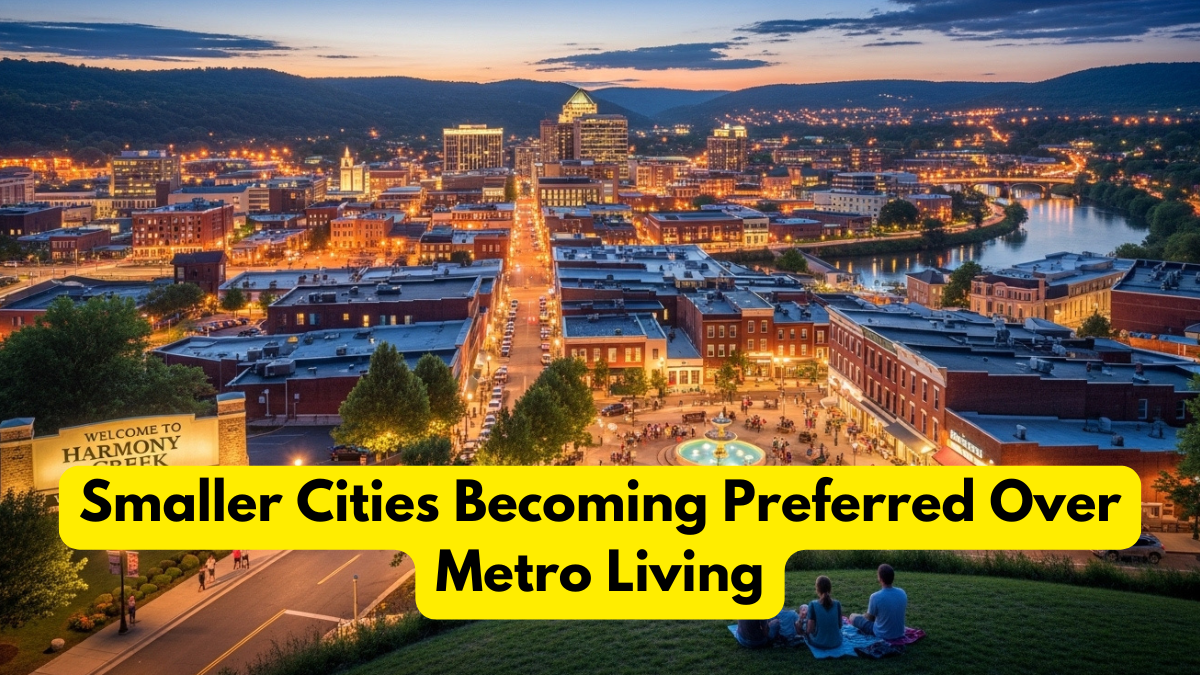 Smaller Cities Becoming Preferred Over Metro Living