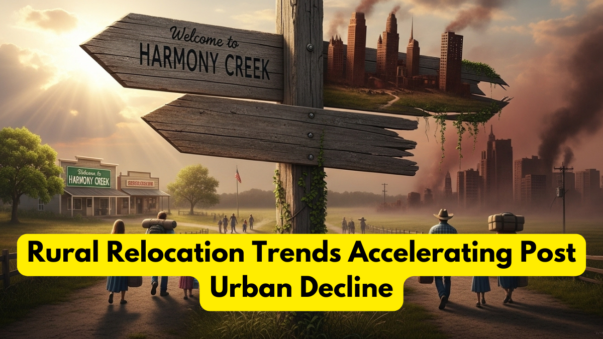 Rural Relocation Trends Accelerating Post Urban Decline