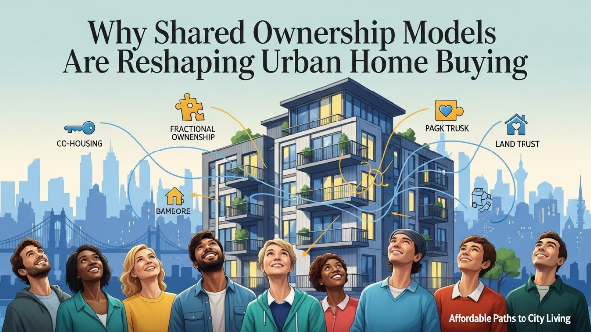Why Shared Ownership Models Are Reshaping Urban Home Buying