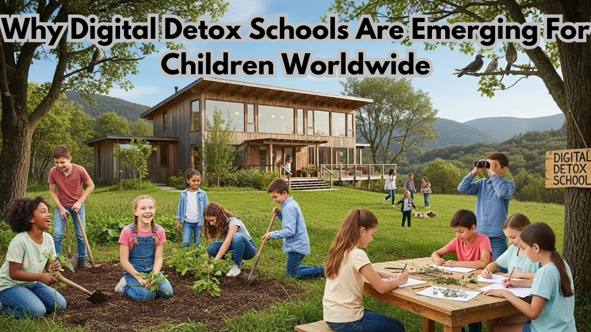 Why Digital Detox Schools Are Emerging For Children Worldwide