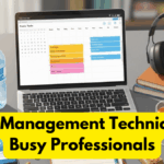 Energy Management Techniques for Busy Professionals