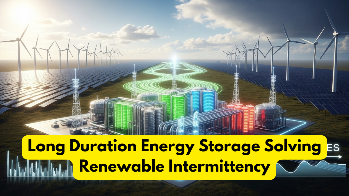 Long Duration Energy Storage Solving Renewable Intermittency