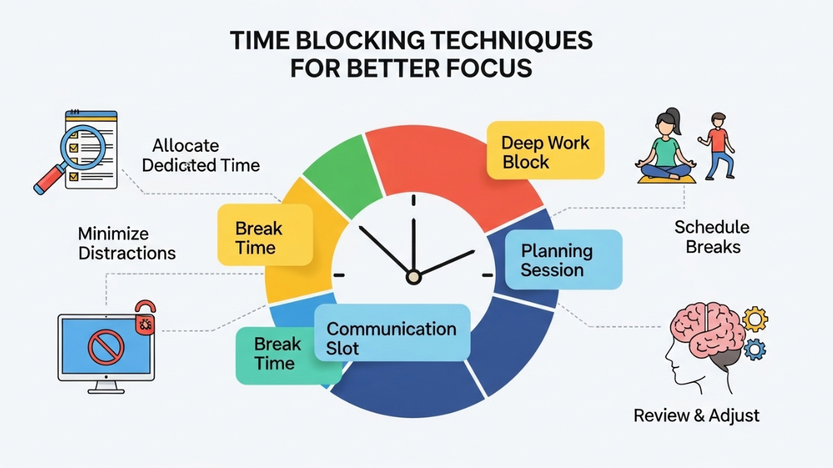 Time Blocking Techniques for Better Focus