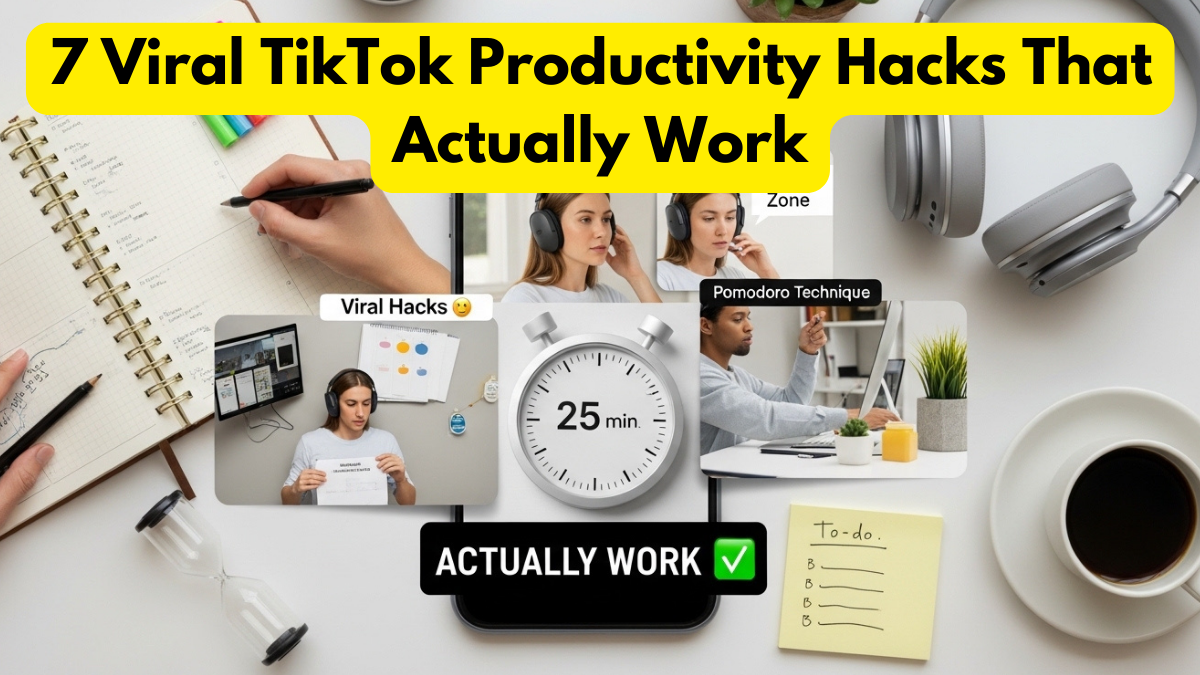 7 Viral TikTok Productivity Hacks That Actually Work