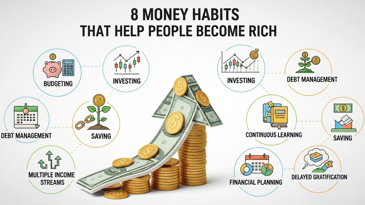 8 Money Habits That Help People Become Rich