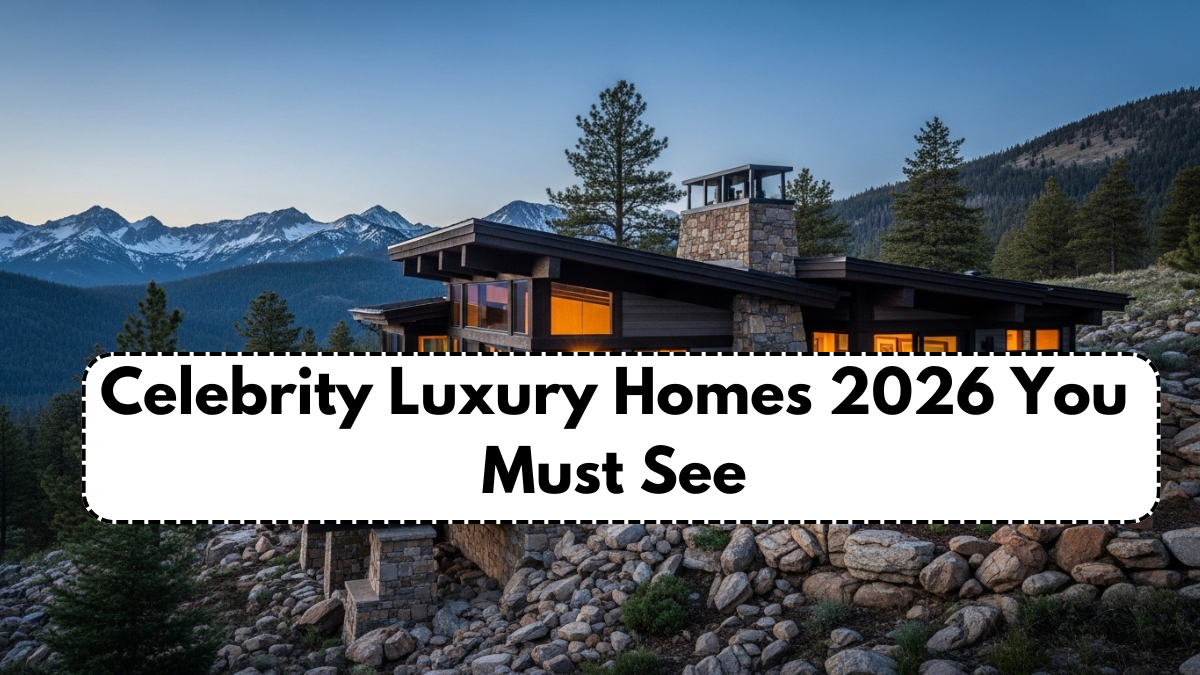 Celebrity Luxury Homes 2026 You Must See