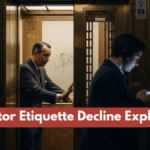 Elevator Etiquette Decline Explained