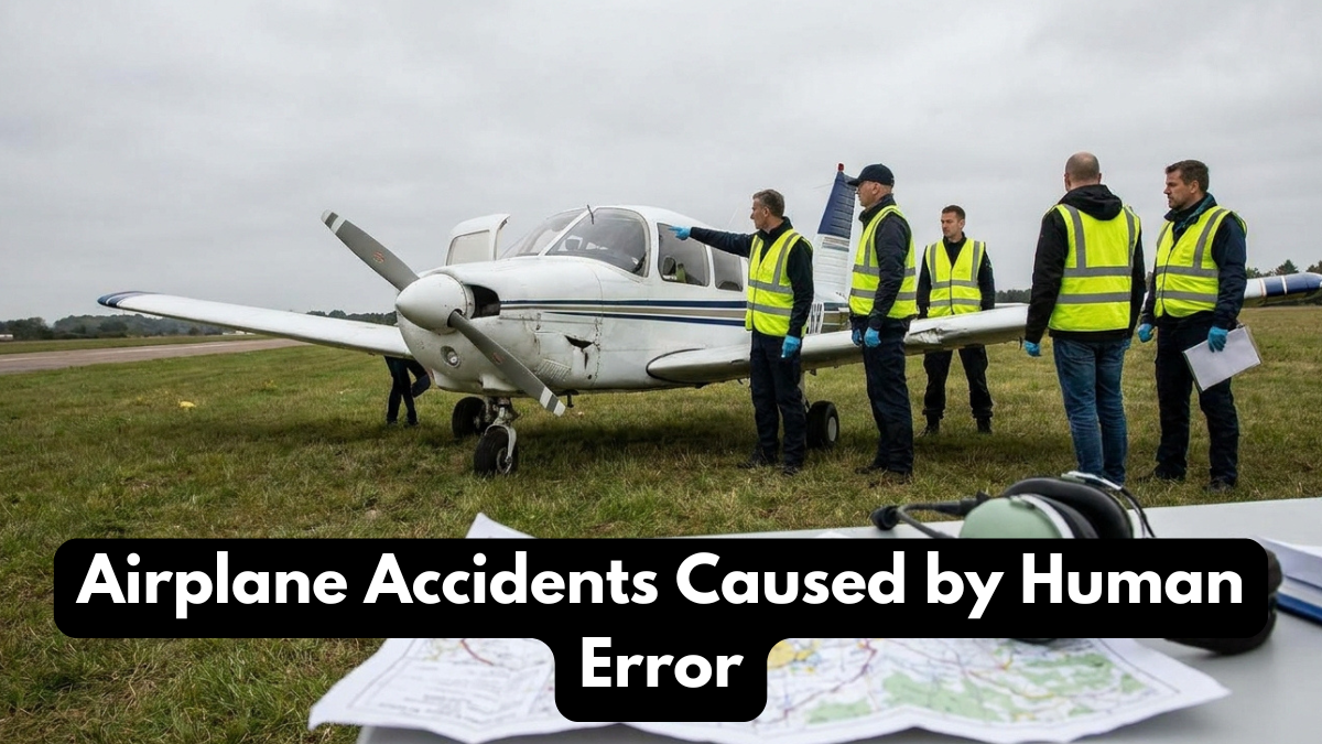 Airplane Accidents Caused by Human Error