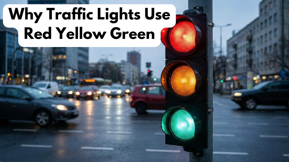 Why Traffic Lights Use Red Yellow Green